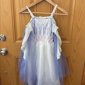 Disney Magical Blue and White Elsa Kids Costume